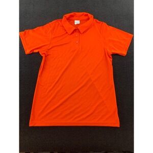 Augusta Sportswear Ladies Orange Short Sleeve‎ Polo Shirt Size M